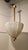 Vintage Pendant Light in Brass with Iridescent Dew Glass from Barovier & Toso, 1940s For Sale - Image 4 of 15