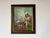 Beautiful vintage oil on canvas painting signed Jara, depicting a charming European countryside scene with a traditional...