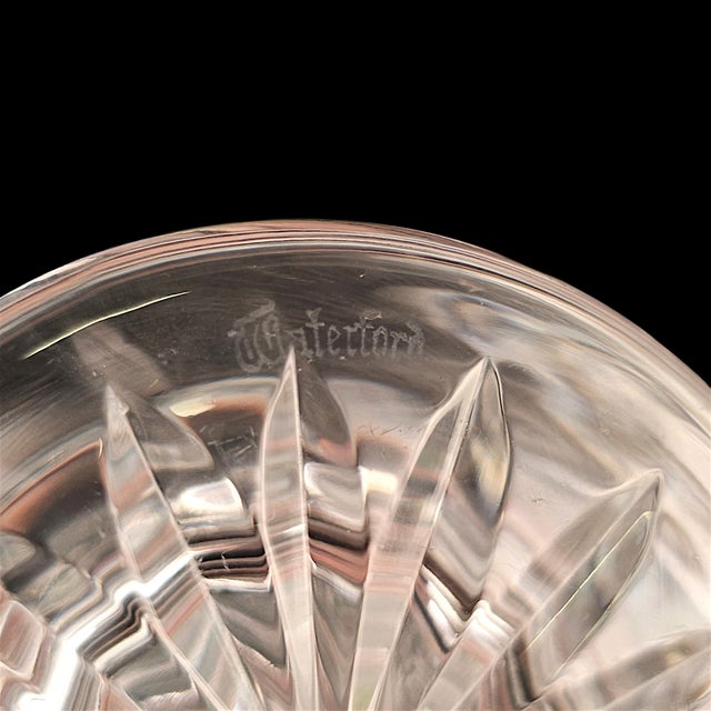Late 20th Century Waterford Crystal Round Compote Cm45m1, Ireland For Sale - Image 10 of 12