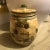 Italian Hand Painted Ceramic Sale Canister For Sale - Image 10 of 11