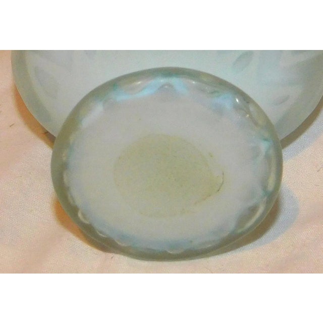 Glass Late 19th Century Satin Glass Perfume Bottle For Sale - Image 7 of 7