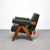 Not Yet Made - Made To Order Capitol Complex Teak and Green Leather 053 Armchair by Pierre Jeanneret for Cassina For Sale - Image 5 of 15