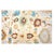 Afghan Sultanabad Wool 8x10 Ivory, Blue & Beige Handmade Area Rug #1143688 For Sale In Houston - Image 6 of 8