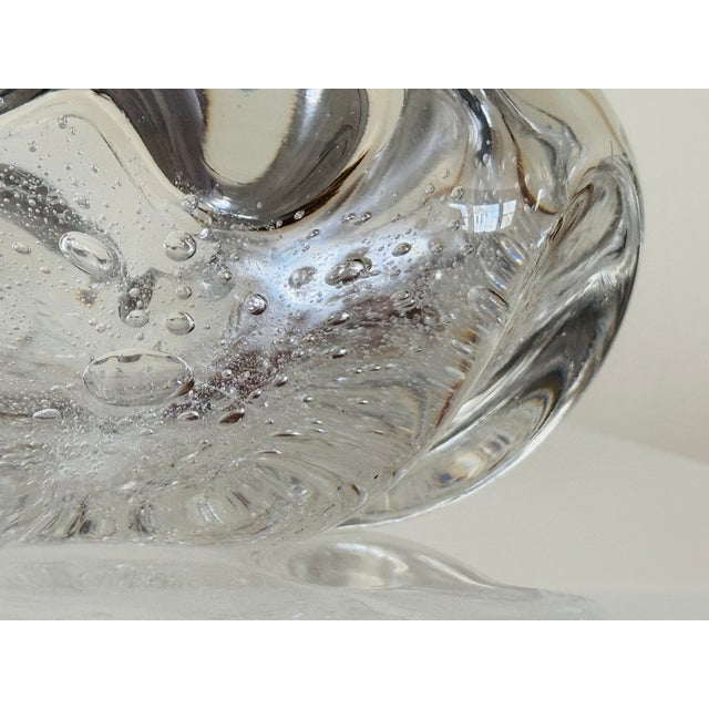 Glass 1920’s Italian Blown Glass Bowl Attributed to Ercole Barovier For Sale - Image 7 of 13