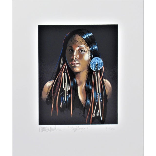 Penni Anne Cross, Night Eyes I, Circa 1980 For Sale