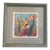 Late 20th Century Framed Tropical Fish Watercolor Art Signed by Artist For Sale