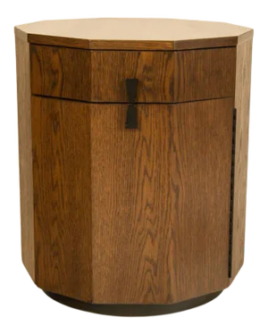 1950s Harvey Prober Mid Century Modern Decagon Cabinet