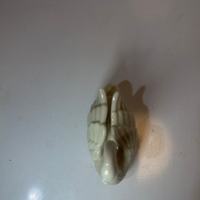 American Vintage Lenox Porcelain Swan Place Card Holder/Cake Topper For Sale - Image 3 of 9