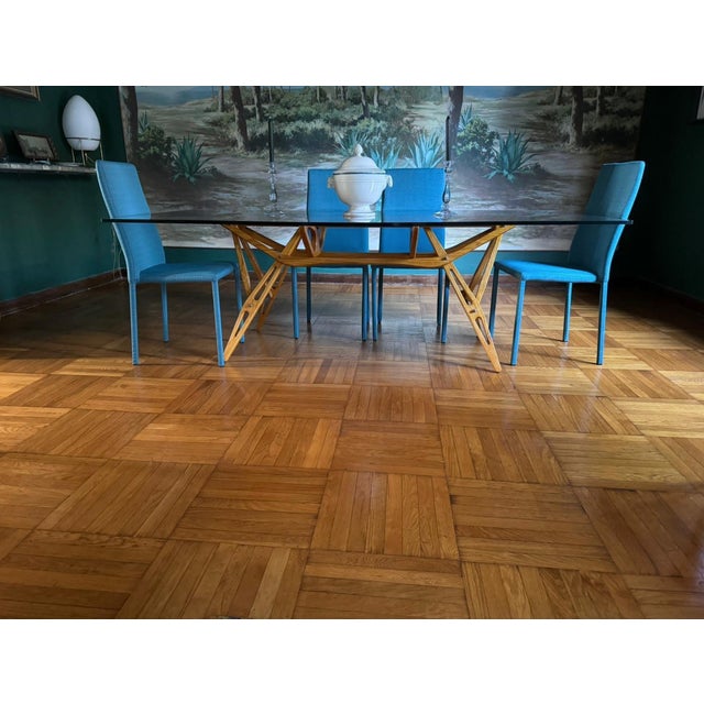 Zanotta Mollino Royal Table by Carlo Mollino for Zanotta, 1990s For Sale - Image 4 of 4