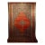 Antique Persian Malayer Rug, Hand-Knotted Wool, Geometric Pattern, 8x12, Terracotta & Navy For Sale