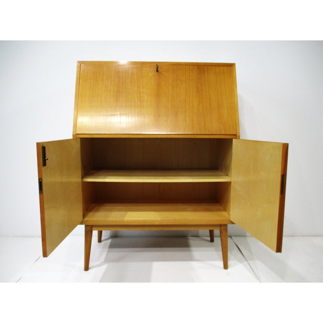 Helmut Magg 1950's Desk for Wk Mobel Germany in the Style of Alvar Aalto For Sale In Cincinnati - Image 6 of 15