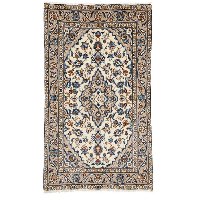 Kashan rug | Knot density: approx. 200.000 knots/m² | Material: 100% virgin wool | Size: 96 x 160 cm