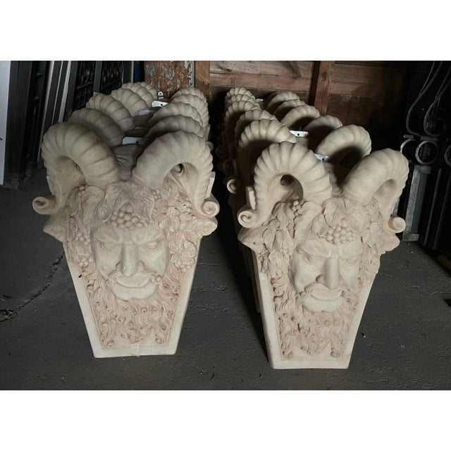 Harvest Man Vintage Cold Cast Marble Resin For Sale - Image 9 of 10