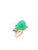 Chrysoprase Bullet Ring, Size 7 For Sale In Los Angeles - Image 6 of 7