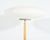 A 1990s beech and glass Pao T2 lamp designed by the Italian architect and designer Matteo Thun (born 1952) for Arteluce....
