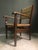 Wood Vintage Dutch Oak and Rush Chair, 1930s For Sale - Image 7 of 7