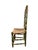 Antique Spanish Colonial Green and Gilt Ladderback Chair For Sale - Image 4 of 9