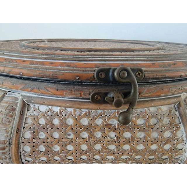 Asian Decorataive Boxes - a Pair For Sale - Image 4 of 11