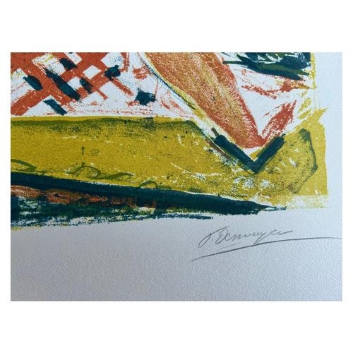 François Desnoyer, The Nap, Original Lithograph For Sale - Image 6 of 8