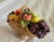 1990s Vintage MCM Italian Majolica Fruit Basket Centerpiece For Sale - Image 5 of 6