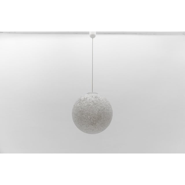 Large Mid-Century Modern Moon Ball Lamp, 1960s For Sale - Image 10 of 10