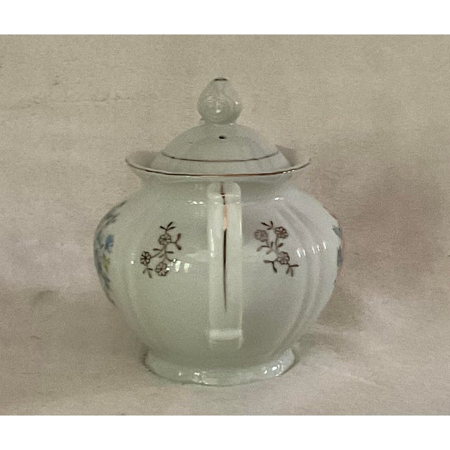 Japanese Vintage Decorative Floral Porcelain Tea Pot, Haruta & Co For Sale - Image 4 of 11