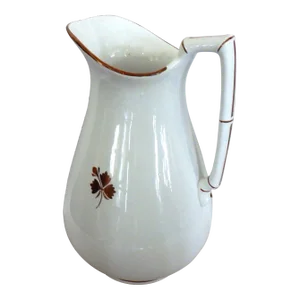 19th Century Ironstone Tea Leaf Pitcher by Alfred Meakin of England