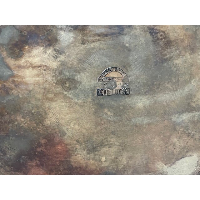 1920s Farmhouse Arts & Crafts English Derby s.p. Co Intl. Figural Repousse Village Vase For Sale - Image 5 of 7