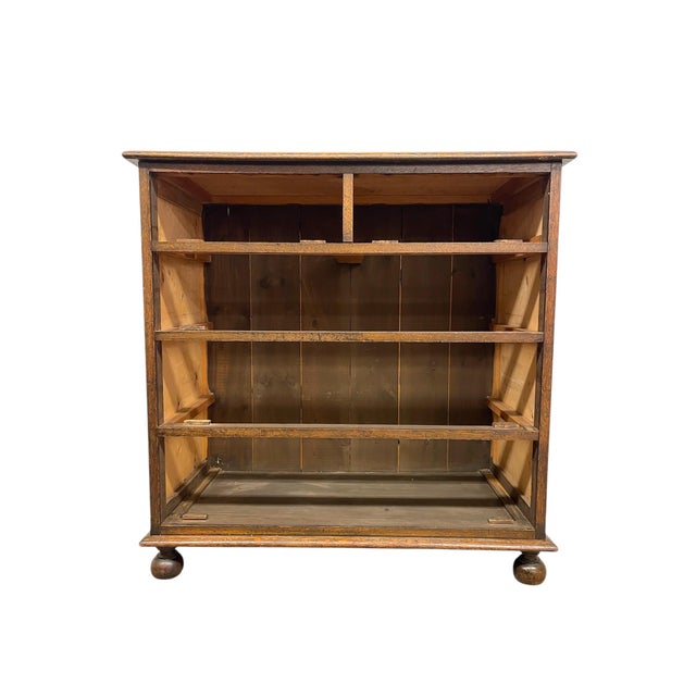 Wood Early 20th Century English Chest of Drawers by Hansford Bros., Ryde Isle of Wight For Sale - Image 7 of 13