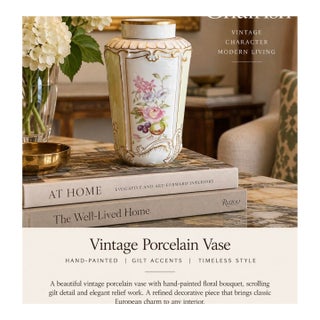 1920s Rococo Tea Caddy/Vase For Sale