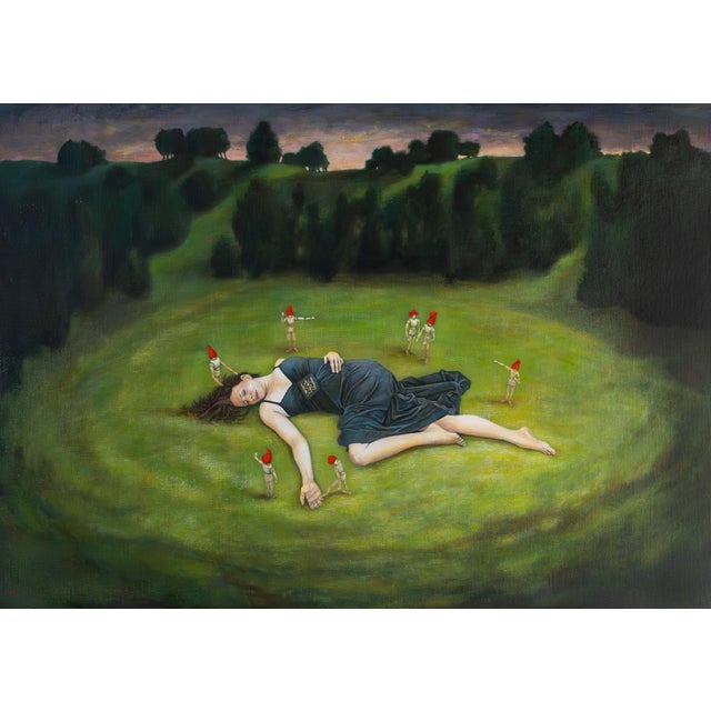 Early 21st Century Wouter Berns, Snow White, Acrylic on Canvas For Sale - Image 5 of 5