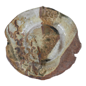 1980s Nancy Weeks Dudchenko Glazed Decorative Ceramic Dish Bowl