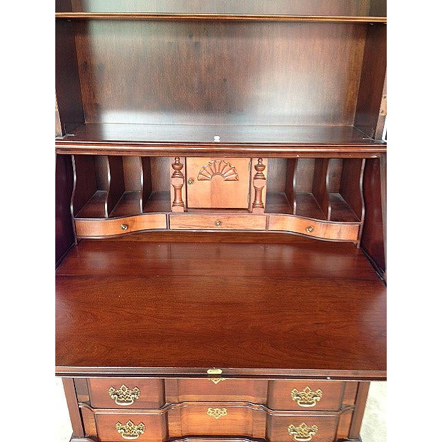 Vintage Jasper Mahogany Secretary Desk Chairish