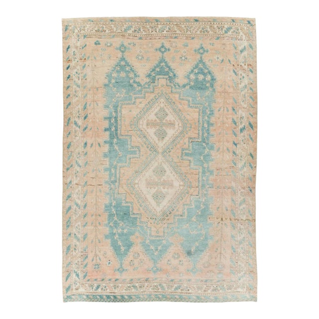 Galerie Shabab Collection Mid-20th Century Persian Afshar Accent Rug For Sale
