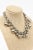 Givenchy Vintage Givenchy Chromed Metal Chain and Ball Pendant Necklace 1980's For Sale - Image 4 of 12