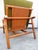 Mid Century John Wisner for Ficks Reed Pagoda Lounge Chair & Ottoman Set ~ Vintage Rattan & Bamboo Seating For Sale - Image 9 of 17