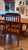Danish Modern Solid Teak Round Extendable Dining Set by Benny Linden | Table, 4 Spindle Chairs & 2 Leaves For Sale - Image 4 of 6