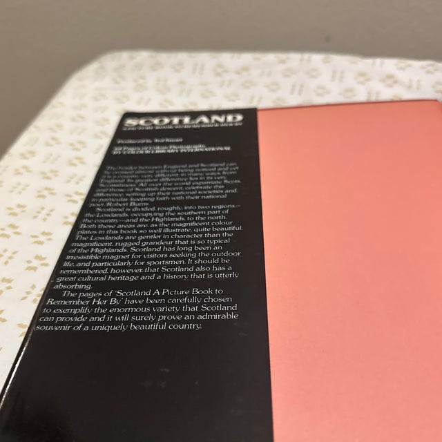 Blue Scotland: A Picture Book to Remember Her by by Ted Smart Coffee Table Book For Sale - Image 8 of 8