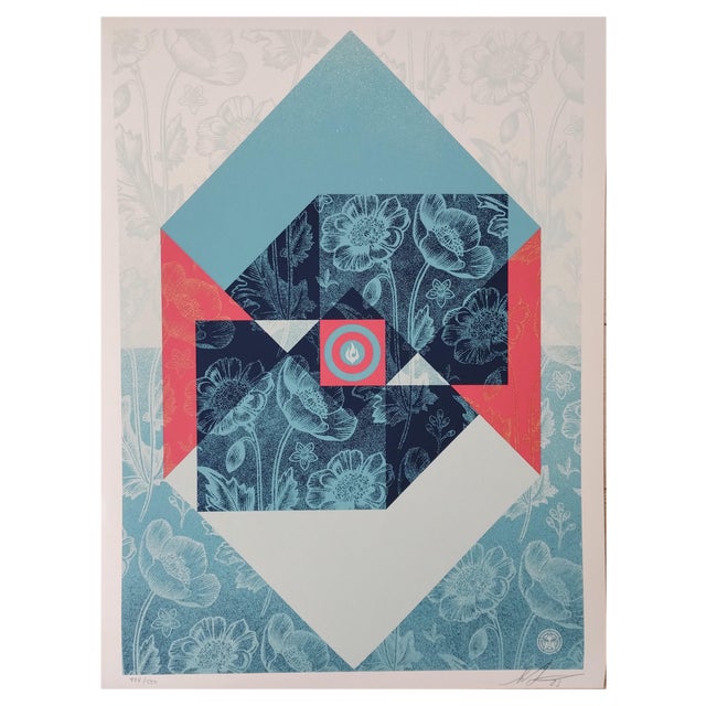 Shepard Fairey (Obey), The Angles of Sedation and Destruction, 2023, Screenprint For Sale