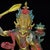 Vintage Liuli Glass Manjushri Bodhisattva Sculpture For Sale In Los Angeles - Image 6 of 10