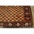 Tribal 1890s Red Tribal Geometric Antique Small Wool Ersari Beshir Muslim Prayer Rug For Sale - Image 3 of 9