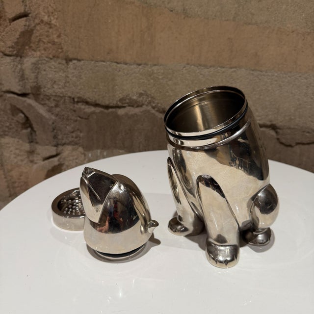 For your consideration, a Vintage Polar Bear Cocktail Shaker, a distinct piece of barware often associated with the Art...
