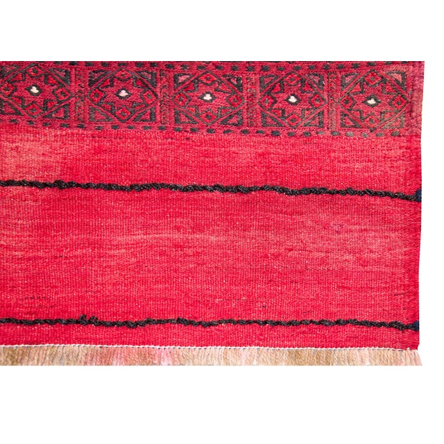 Tribal Vintage Turkish Kilim Rug For Sale - Image 3 of 15