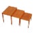Mid Century Danish Modern Nesting Tables - Set of 3 For Sale