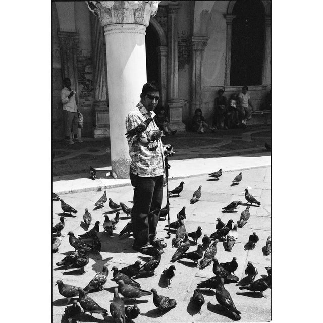 Paul Cooklin, Blind Man Feeding Pigeons, Edition of 50 For Sale - Image 7 of 7