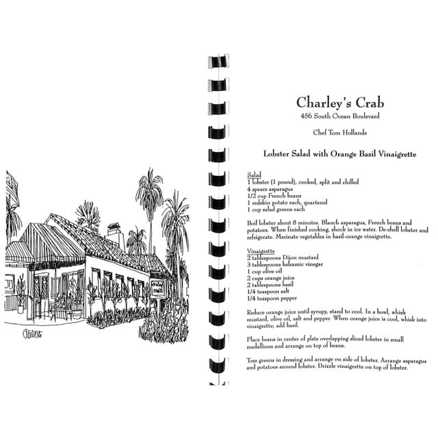 White "A Taste of Palm Beach: Rich Traditions in Fine Dining" 2004 Lueckenhoff, Laura For Sale - Image 8 of 13