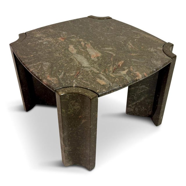 Grey Marble Coffee Table, 1980s For Sale - Image 12 of 12