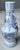 1950s Mid 20th-Century Slender Neck Fengweizun-Style Blue & White Fèng Huáng Handle Dragon Vase For Sale - Image 5 of 17
