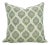 Fabdivine Uday Pattern Hand Printed Linen Blend Pillow Cover- 22x22 For Sale