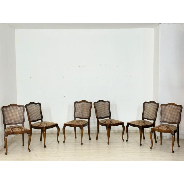 Vintage Chippendale Chairs, Set of 6 For Sale - Image 6 of 13